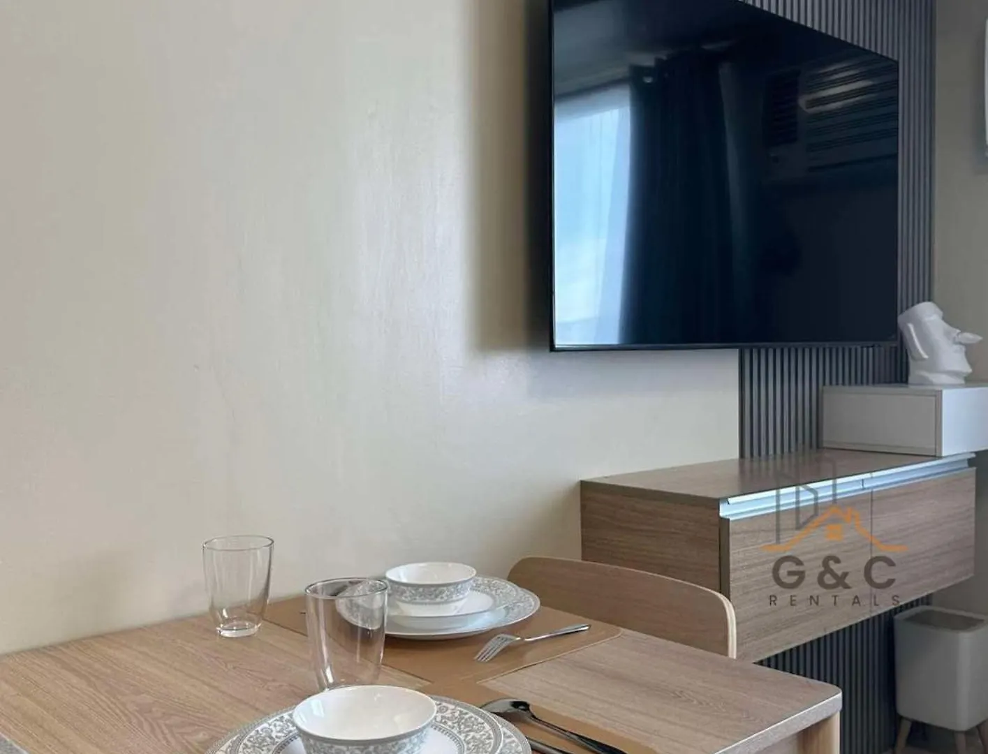 Central Davao Studio Unit By G&C Rentals Newly-Furnished And Equipped