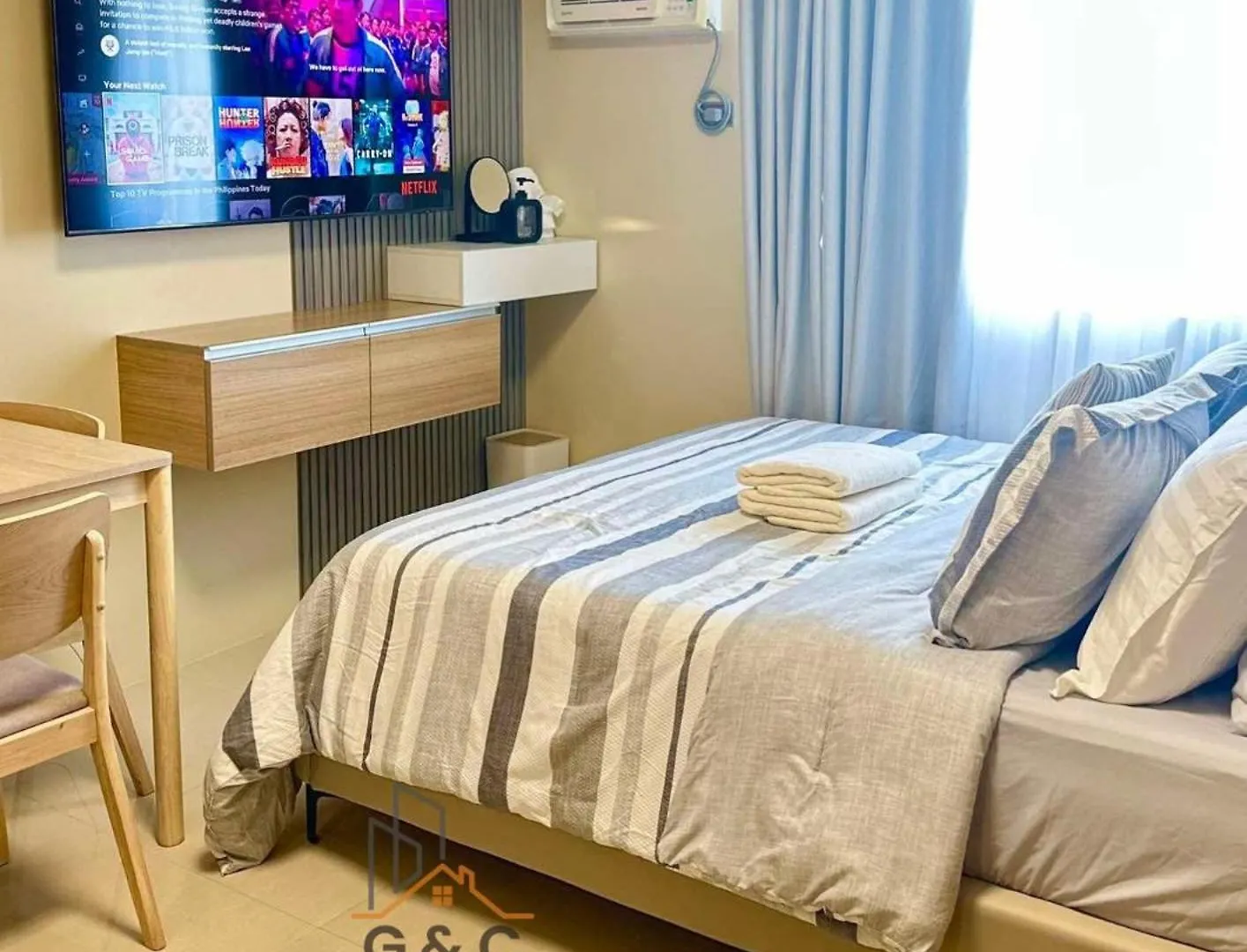 Central Davao Studio Unit By G&C Rentals Newly-Furnished And Equipped 0*,  菲律宾